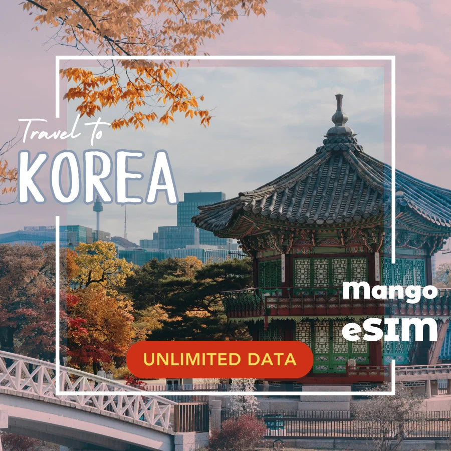 South Korea eSIM Unlimited Data | SK Telecom / KT