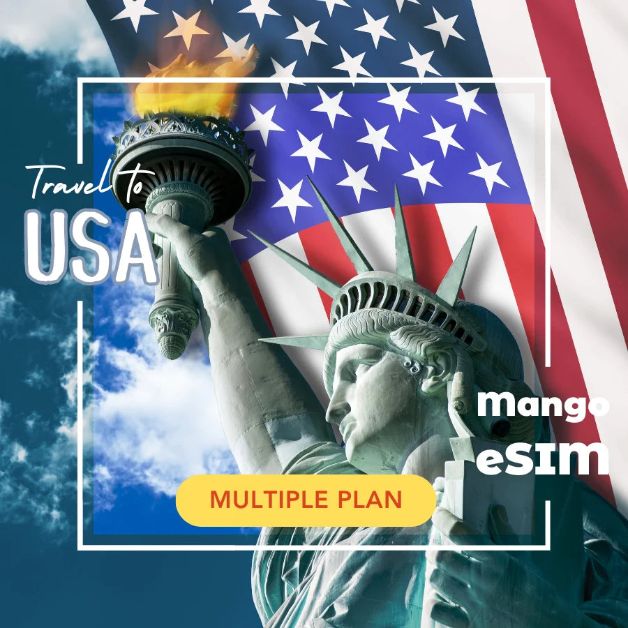 米国eSIM 毎日データ / 合計データ｜T-Mobile / AT&T / Verizon